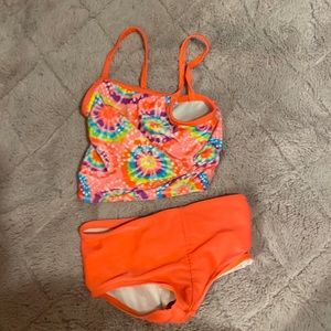 TieDye two-piece bikini